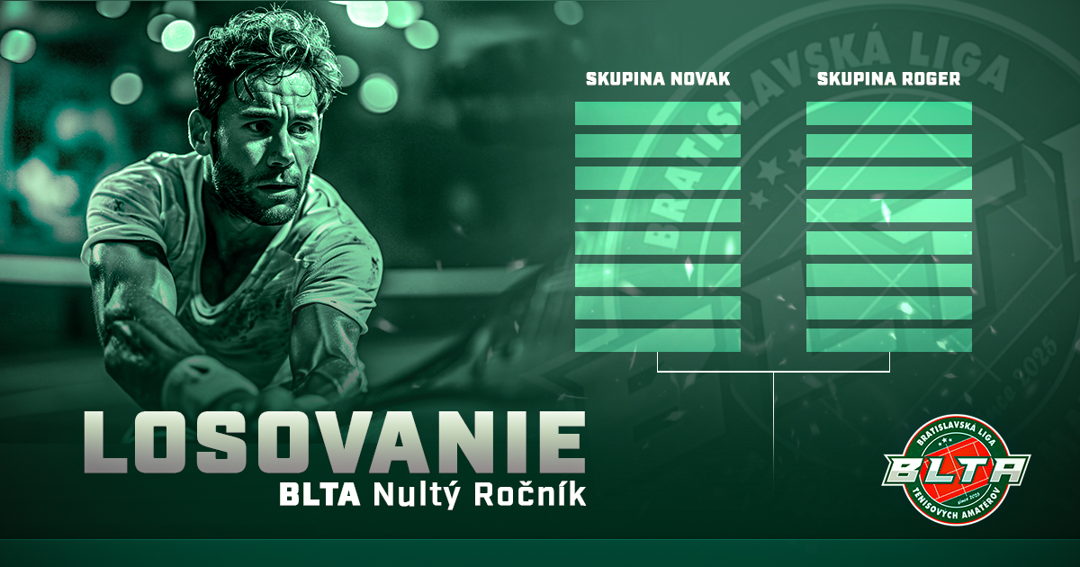 Losovanie amatérskej tenisovej ligy